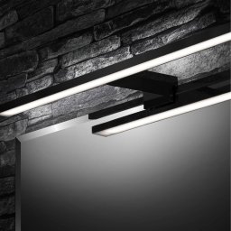 Briloner LED mirror light Dun Brilo, IP44, width 60 cm