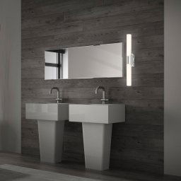 Briloner Bathroom and mirror light Klak Brilo, chrome, 47 cm