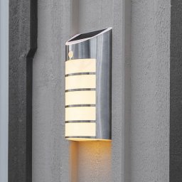 STAR TRADING Wally LED solar wall light with motion sensor