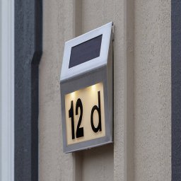 STAR TRADING Wally LED solar house number light