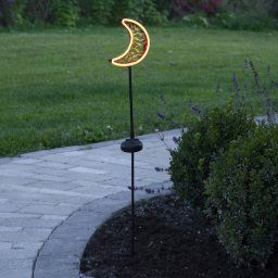 STAR TRADING Linny Moon LED solar light, ground spike
