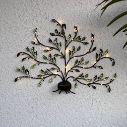 STAR TRADING LED solar wall light Tree of life