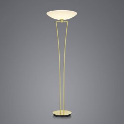 BANKAMP Lady LED uplighter floor lamp, ZigBee, brass