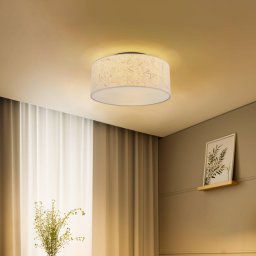EMIBIG LIGHTING Aston ceiling lamp, Ø 50 cm, cork look