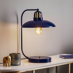 Eko-Light Felix table lamp, blue/gold