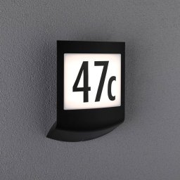 Paulmann Padea LED house number light ZigBee CCT