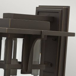 HINKLEY Manhattan L outdoor wall lamp, bronze