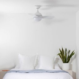 FARO BARCELONA LED ceiling fan Hvar, CCT, dimmable