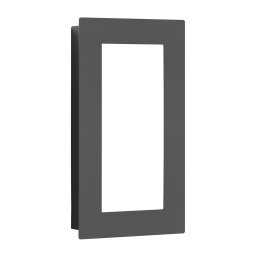 LCD 3008 LED outdoor wall light graphite motion sensor