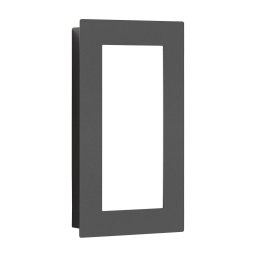 LCD 3008 LED outdoor wall light graphite