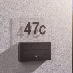 Paulmann Neda LED house number light solar
