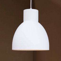 Dyberg Larsen Coast pendant light, Ø 30 cm, white