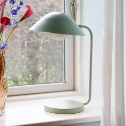 Nordlux Table lamp Freya, metal, green