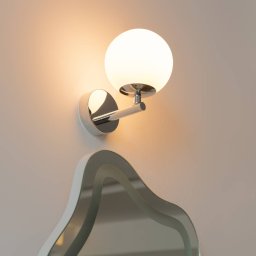 Arcchio Maviris LED bathroom wall light, glass