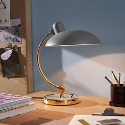 FRITZ HANSEN table lamp Kaiser Idell Luxury, grey/messi