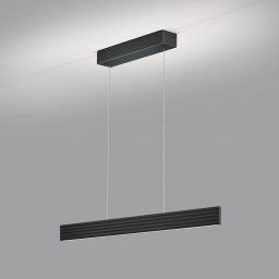 Knapstein LED pendant light Fara, up/down, length 92cm black