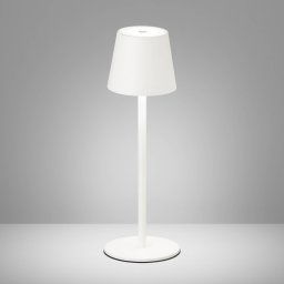 FH Lighting Tropea LED table lamp with battery, sandy white