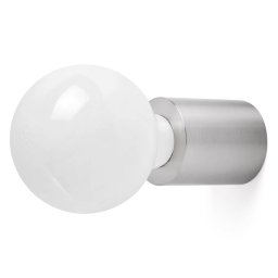 FARO BARCELONA Ten - minimalist wall light, matt nickel