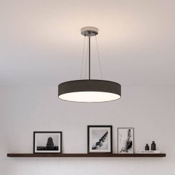 Smartwares Mia ceiling light, black, Ø 60 cm