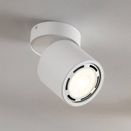 Arcchio Mabel ceiling spotlight, Ø12cm, white, adjustable, GU10