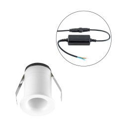 EVN Noblendo LED recessed ceiling light white Ø 3.5 cm