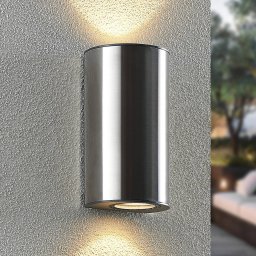 Prios Zavallina LED outdoor wall lamp, up & down
