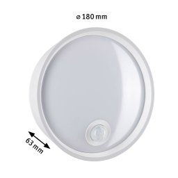 Paulmann Platomo LED outdoor wall light sensor white