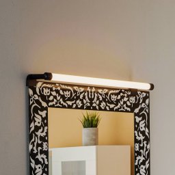 Lindby Eleri LED mirror light, black