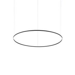 Ideallux Ideal Lux LED hanging light Oracle Slim black 3,000K Ø 150 cm
