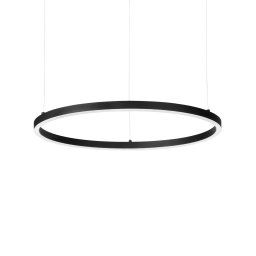 Ideallux Ideal Lux LED hanging light Oracle Slim Ø 90 cm black 3,000 K