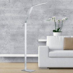 FISCHER & HONSEL LED floor lamp Geri sensor dimmer CCT aluminium