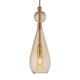 EBB & FLOW Smykke M pendant light gold gold-smoke