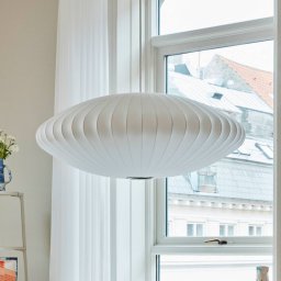 HAY Nelson Saucer Bubble L pendant light, Ø 89 cm, white