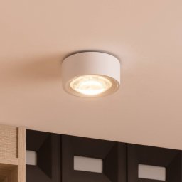 Arcchio Rotari LED ceiling lamp, lens, 1-bulb rigid