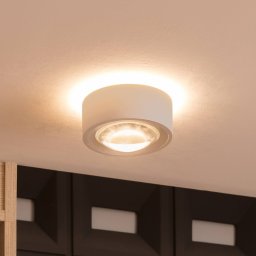 Arcchio Rotari LED ceiling lamp, lens, 2-bulb, rigid