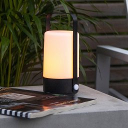 STAR TRADING Flame Lantern LED table lamp, portable, battery