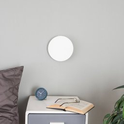 TK Lighting Lunia New wall light, white, Ø 20 cm