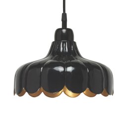 PR Home hanging light Wells Small black/gold Ø 24 cm plug