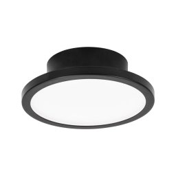 LIGHTME LED ceiling light Aqua Ø 14.7cm black