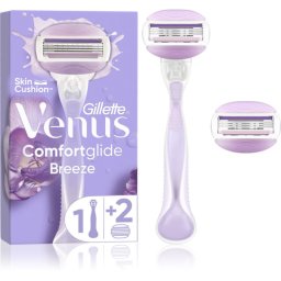 Gillette Venus ComfortGlide Breeze Razor + Replacement Heads 1 pc