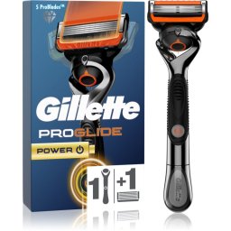 Gillette ProGlide Power Battery-Operated Shaver + replacement heads 1 pc