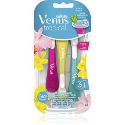 Gillette Venus Tropical One Time Razors 3 pc