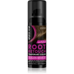 Syoss Root Retoucher Root Touch-Up Hair Dye in a spray shade Dark Brown 120 ml