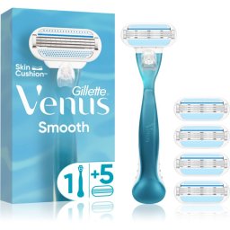 Gillette Venus Smooth Razor + Replacement Heads 5 pc