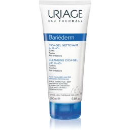 Uriage Bariéderm Cica Cleansing Gel with Copper-Zinc Soothing Cleansing Gel for cracked skin 200 ml