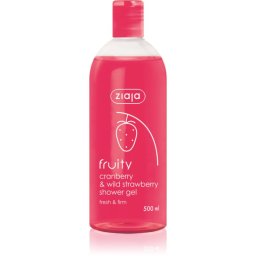 Ziaja Fruity Cranberry & Wild Strawberry Moisturizing Shower Gel 500 ml