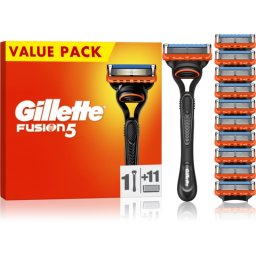Gillette Fusion5 Razor + Replacement Heads 11 pc