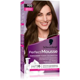 Schwarzkopf Perfect Mousse Permanent Hair Dye shade 600 Light brown 1 pc