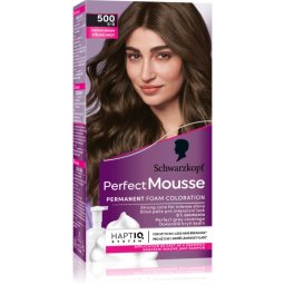 Schwarzkopf Perfect Mousse Permanent Hair Dye shade 500 Medium brown 1 pc