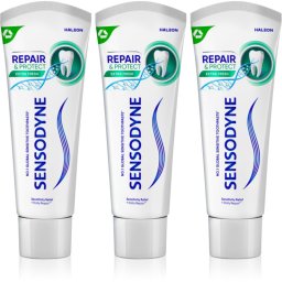 Sensodyne Repair & Protect Extra Fresh Toothpaste for protection of teeth and gums 3x75 ml